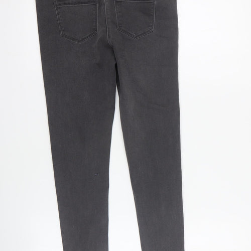 Matalan Girls Black  Cotton Jegging Trousers Size 10 Years  Regular Pullover
