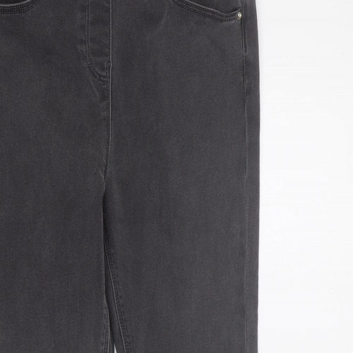 Matalan Girls Black  Cotton Jegging Trousers Size 10 Years  Regular Pullover