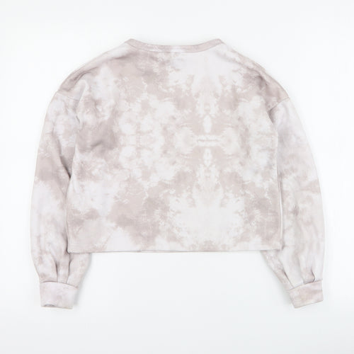 Primark Girls Pink  Polyester Pullover Sweatshirt Size 9-10 Years  Pullover - Slogan
