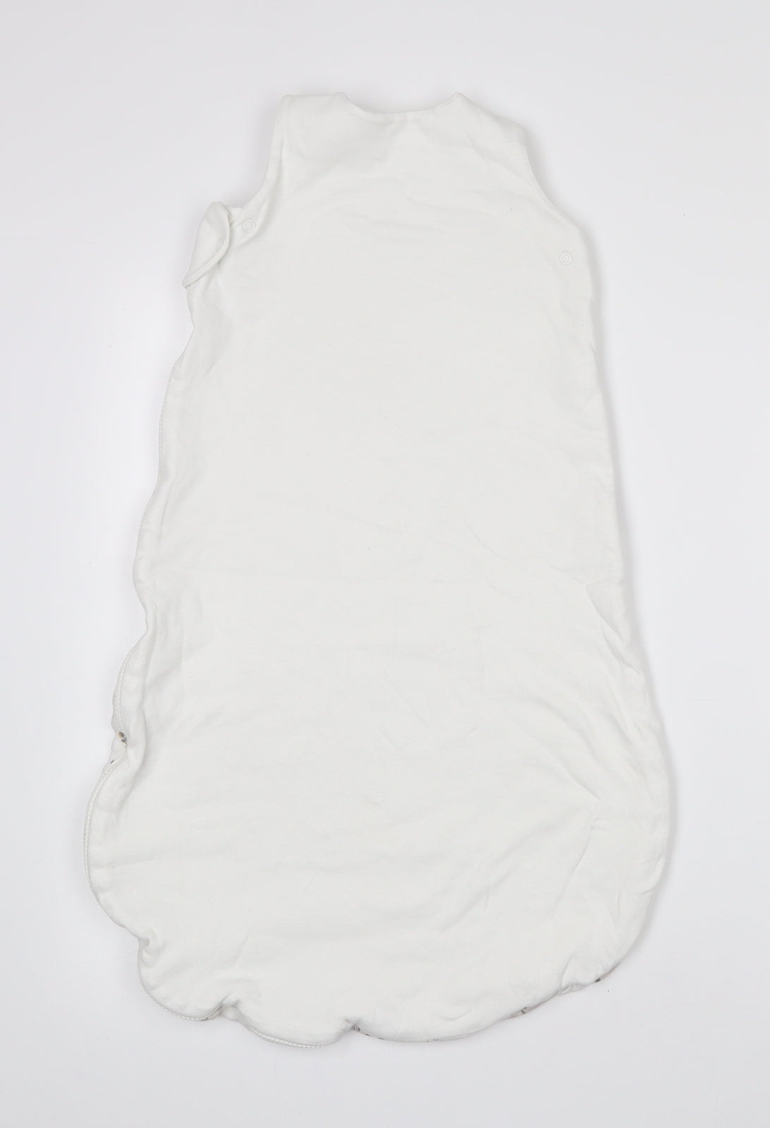 Fred & Flo Baby White Animal Print Cotton Babydoll One Piece Size 6-9 Months   - 6-12 months