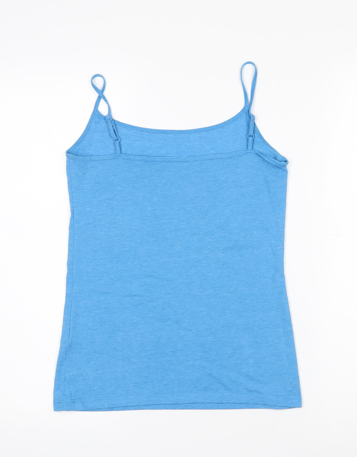 Atmosphere Womens Blue  Polyester Camisole Tank Size 10 Boat Neck