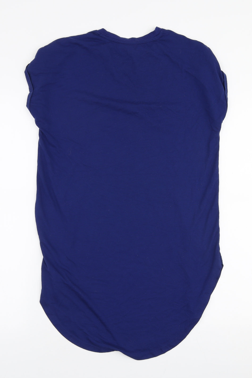 Primark Womens Blue  Polyester Jersey T-Shirt Size XS Round Neck - Paris