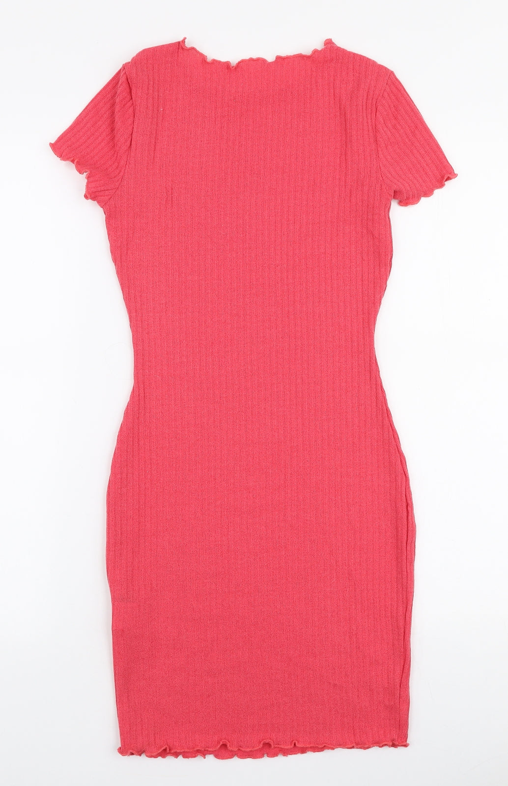 SheIn Womens Pink  Polyester Bodycon  Size XS  Round Neck Pullover