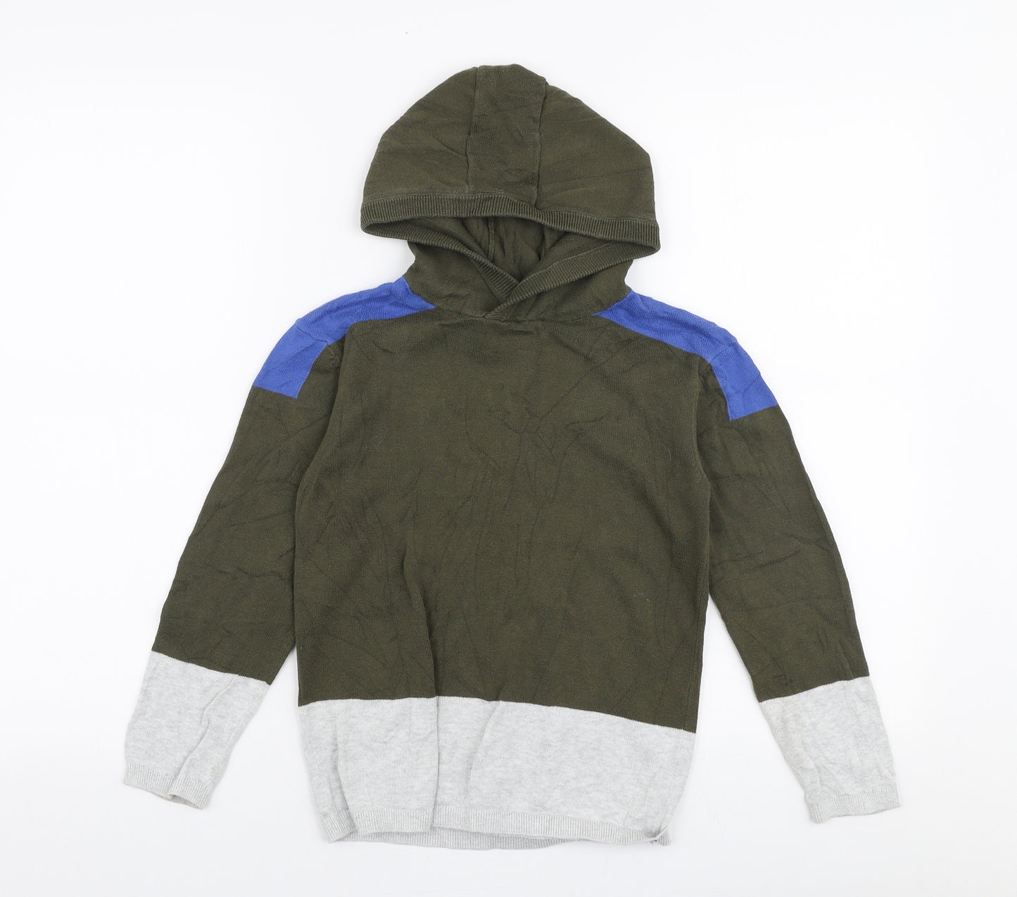 NEXT Boys Multicoloured  100% Cotton Pullover Hoodie Size 8 Years  Pullover