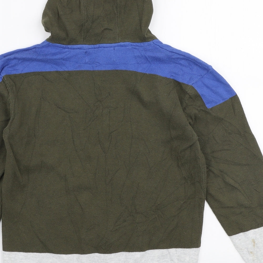 NEXT Boys Multicoloured  100% Cotton Pullover Hoodie Size 8 Years  Pullover