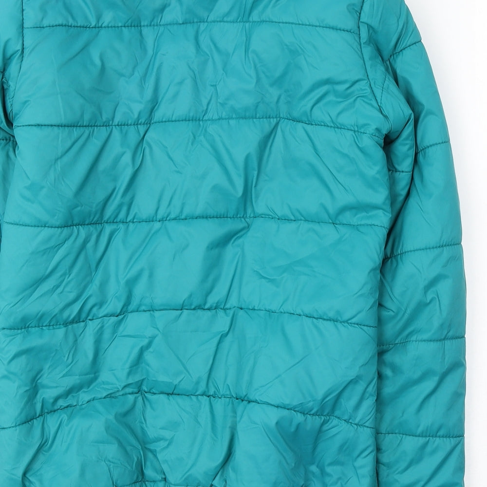 Regatta Womens Blue   Puffer Jacket Coat Size 10  Zip