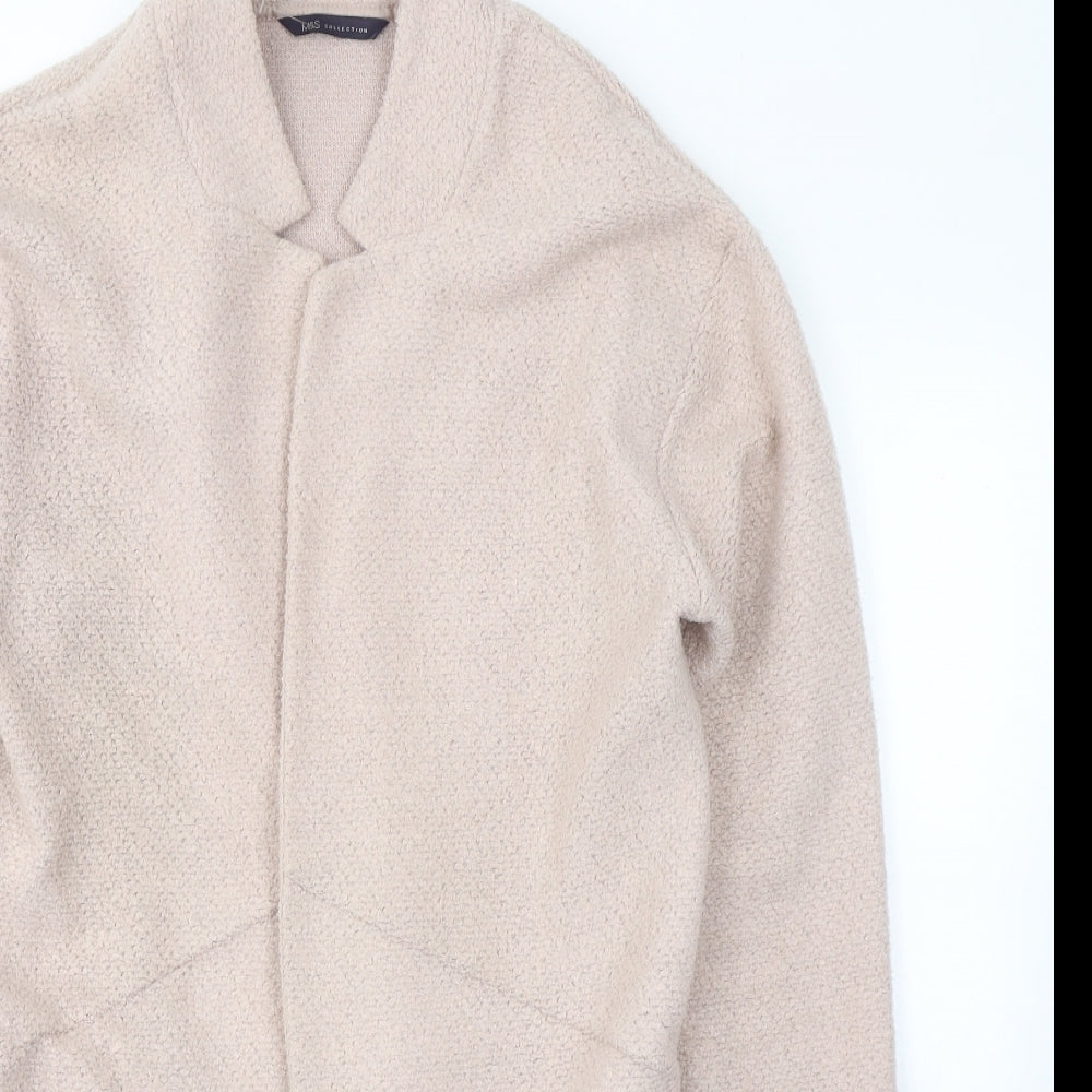 Marks and Spencer Womens Pink   Kimono Coatigan Size 8