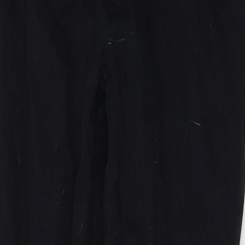 Preworn Womens Black  Cotton Jegging Jeans Size 28 in L27 in Slim