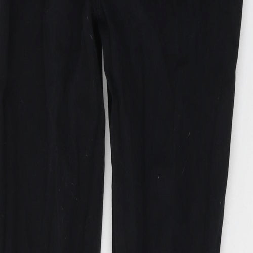 Preworn Womens Black  Cotton Jegging Jeans Size 28 in L27 in Slim