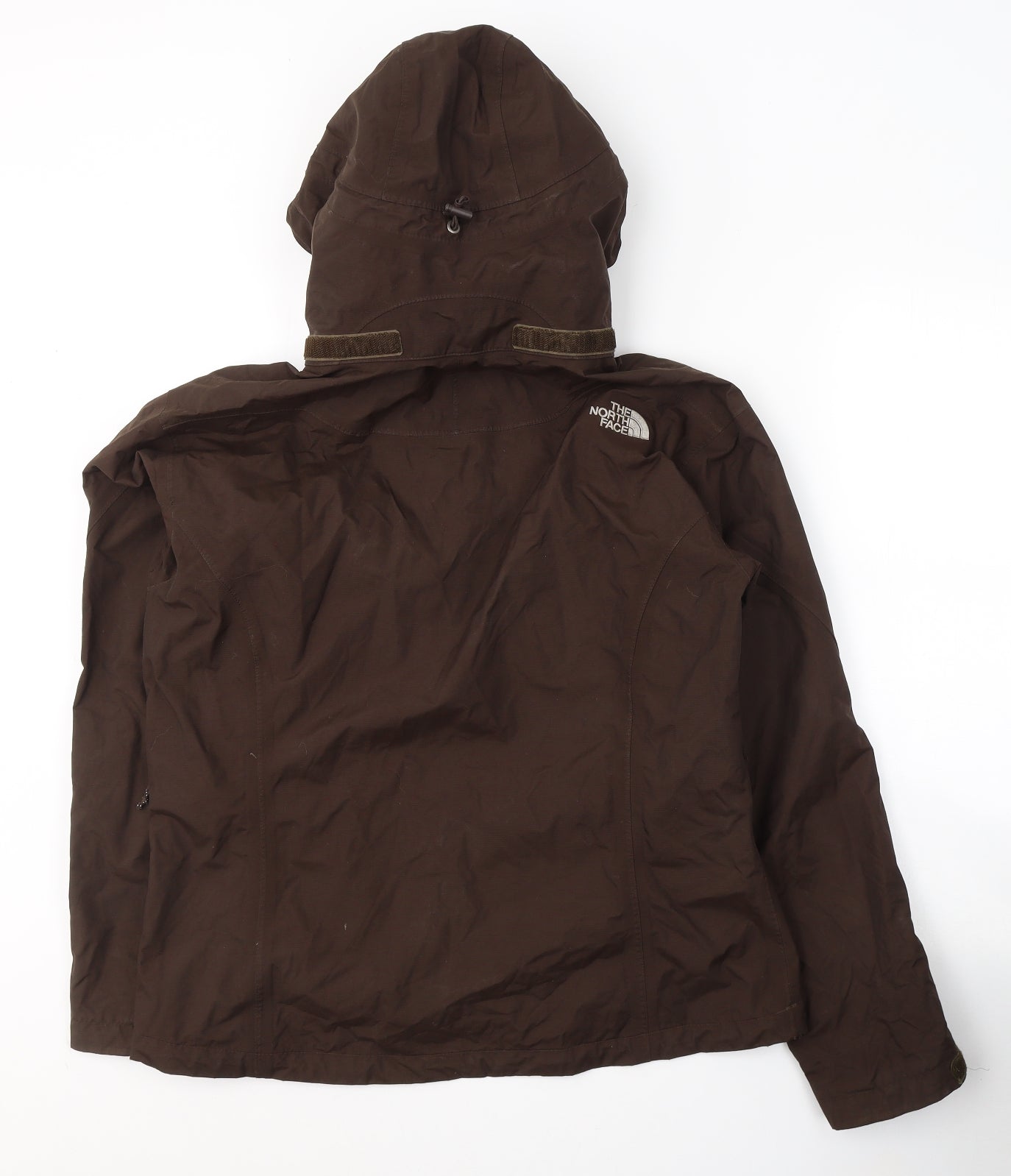 The North Face Womens Brown   Windbreaker Coat Size M  Zip