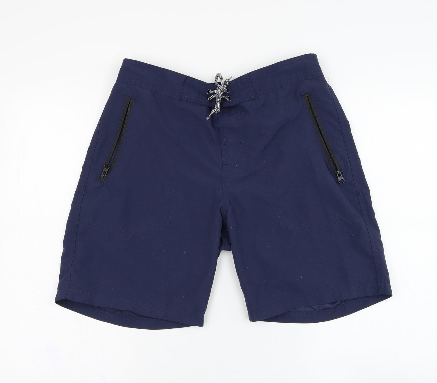 Primark Mens Blue  Polyester Sweat Shorts Size M L8 in Regular  - Swimwear