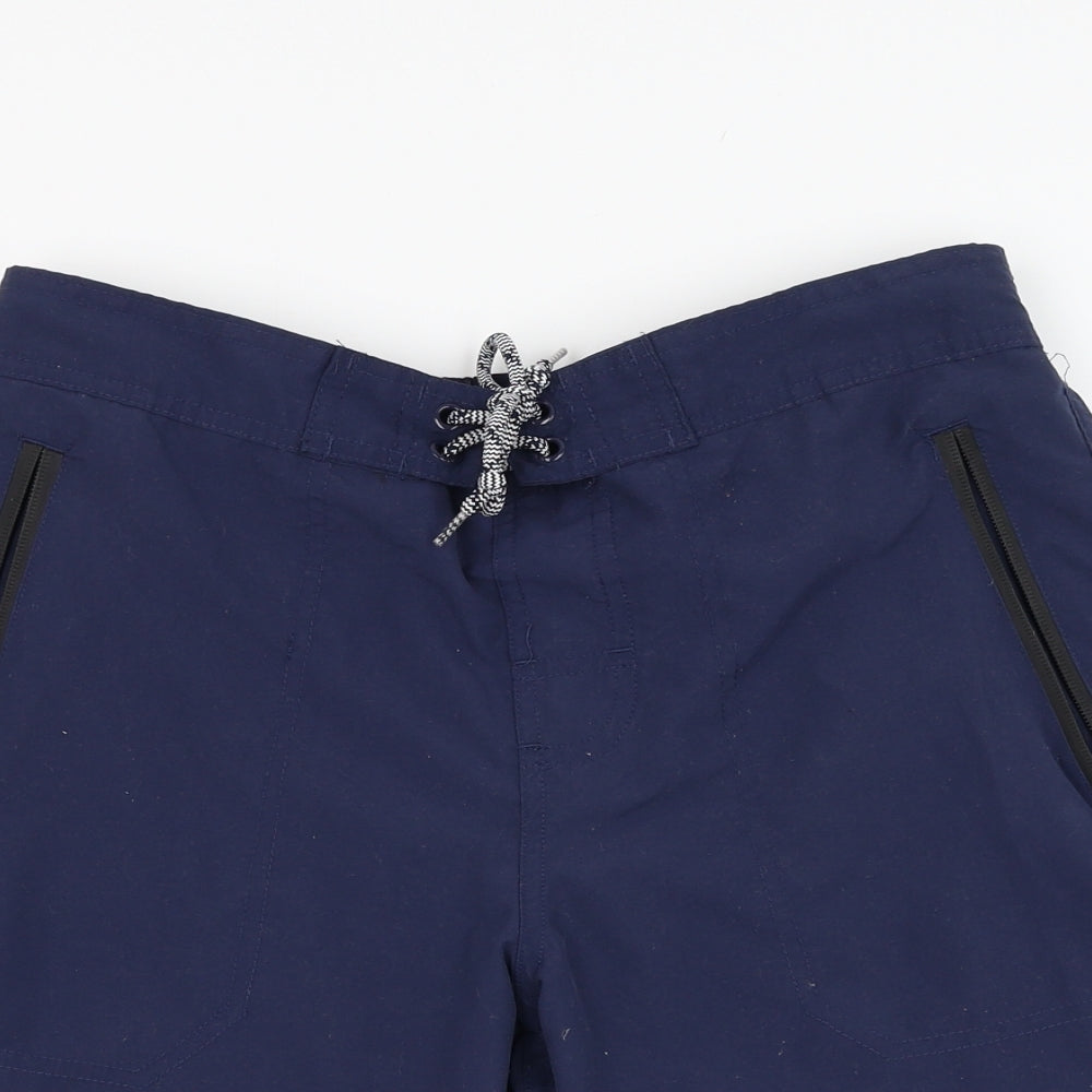 Primark Mens Blue  Polyester Sweat Shorts Size M L8 in Regular  - Swimwear