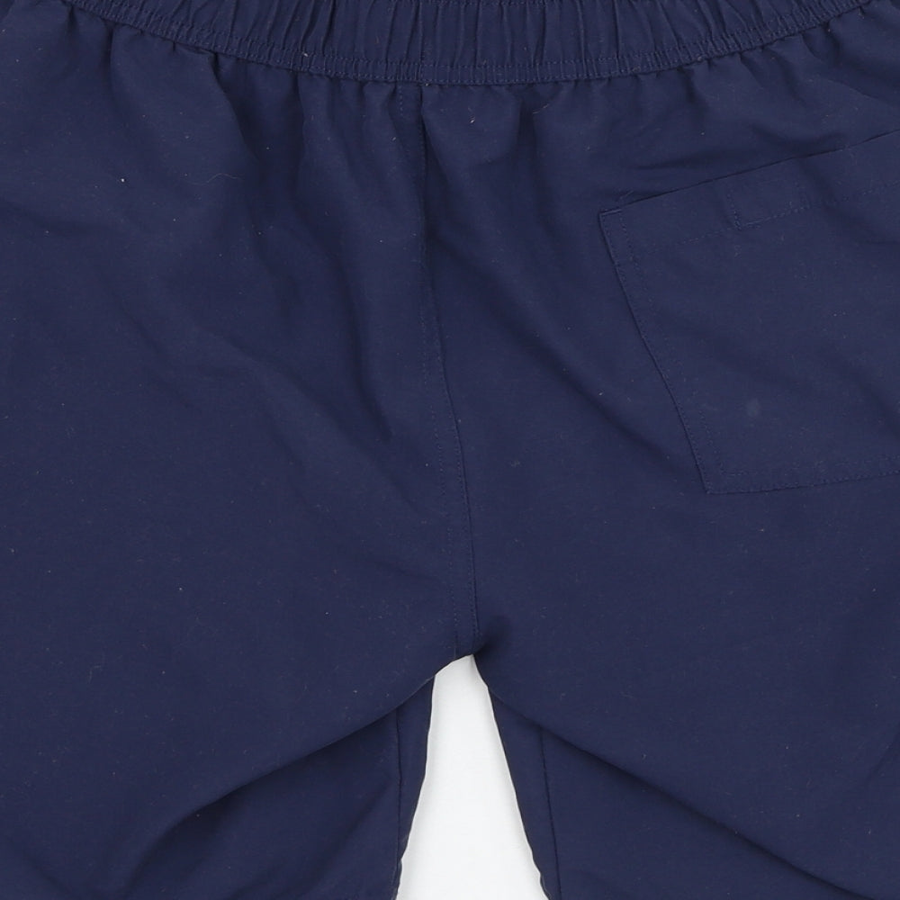 Primark Mens Blue  Polyester Sweat Shorts Size M L8 in Regular  - Swimwear
