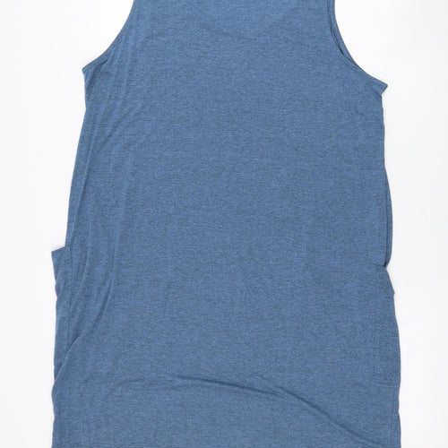 NEXT Womens Blue  Viscose Tank Dress  Size 20  Round Neck Pullover