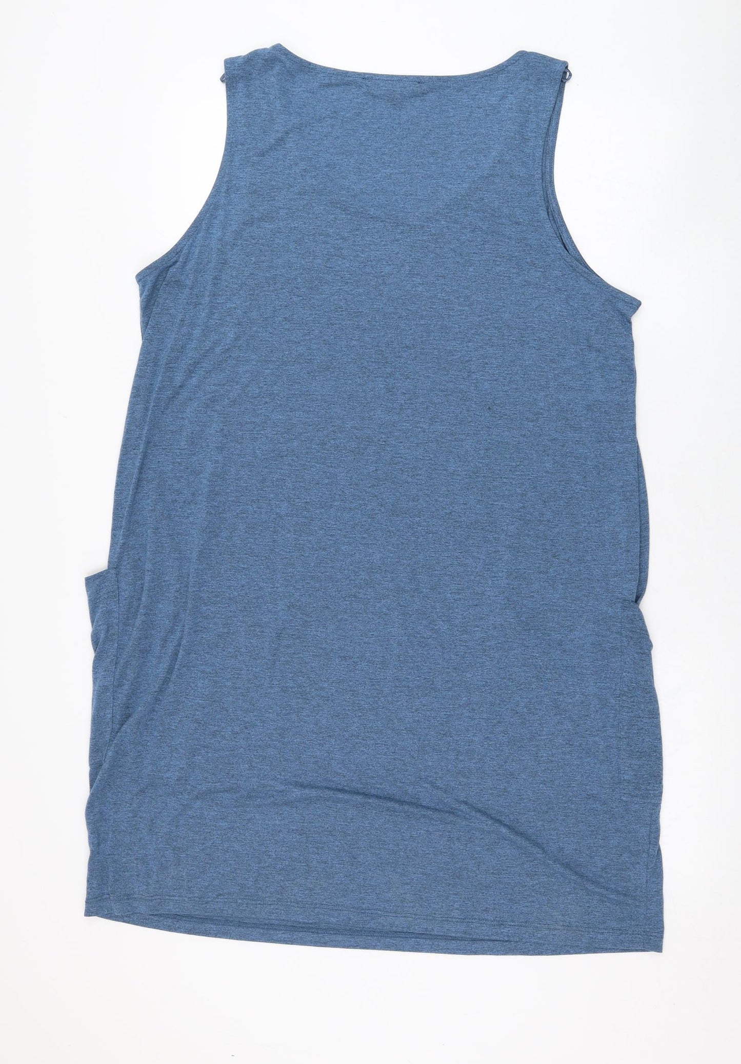 NEXT Womens Blue  Viscose Tank Dress  Size 20  Round Neck Pullover