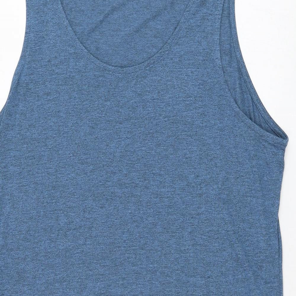 NEXT Womens Blue  Viscose Tank Dress  Size 20  Round Neck Pullover