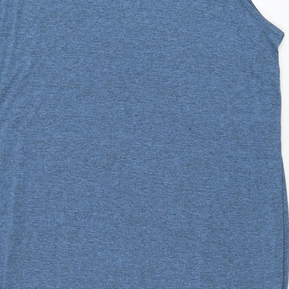 NEXT Womens Blue  Viscose Tank Dress  Size 20  Round Neck Pullover