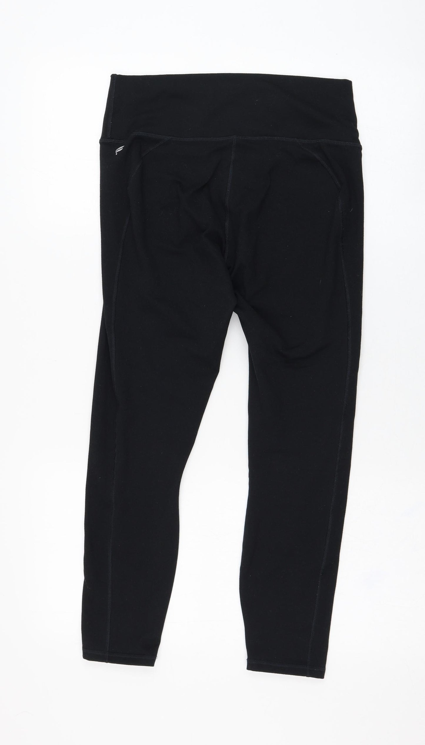 Fabletics Womens Black  Polyester Compression Leggings Size 28 in L24 in Regular Pullover