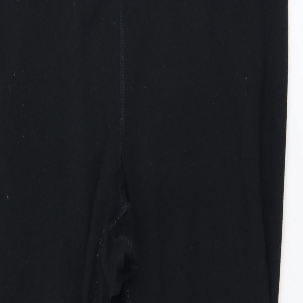 Fabletics Womens Black  Polyester Compression Leggings Size 28 in L24 in Regular Pullover