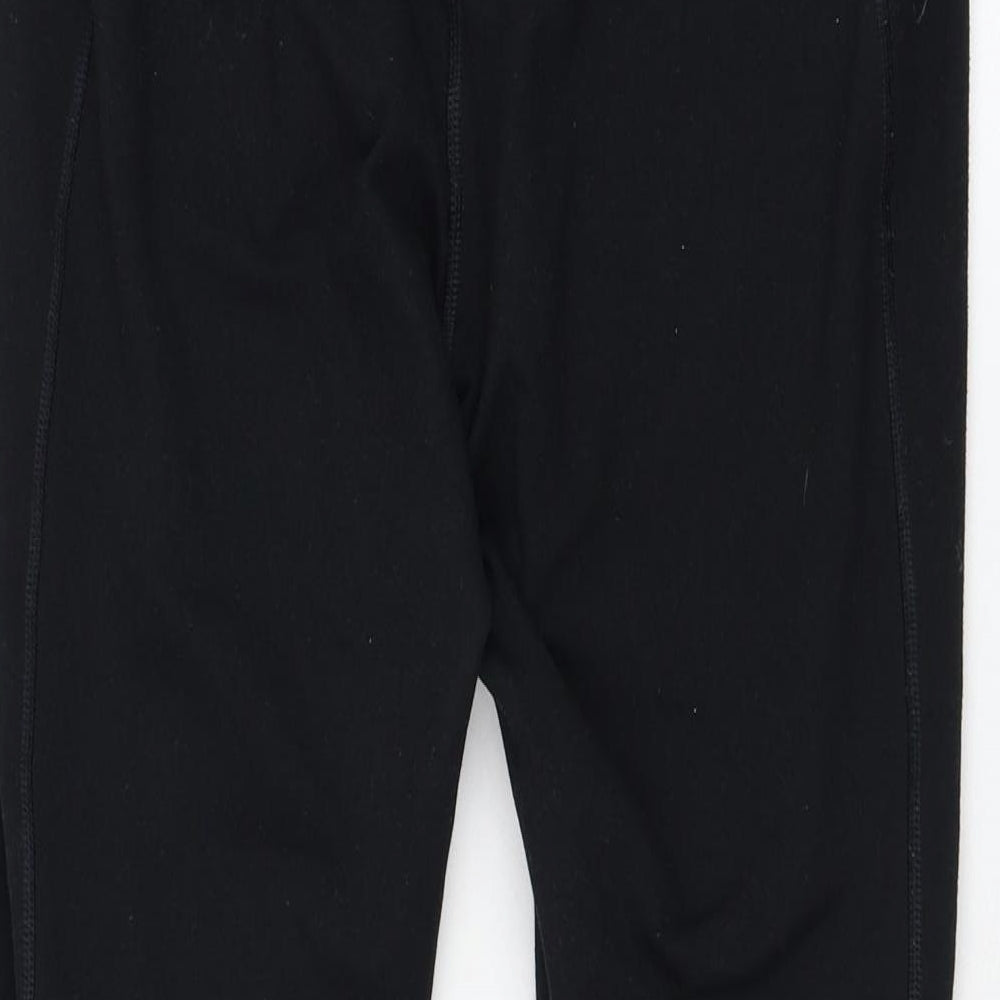 Fabletics Womens Black  Polyester Compression Leggings Size 28 in L24 in Regular Pullover