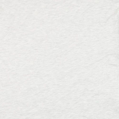 Marks and Spencer Womens Grey  Cotton Basic T-Shirt Size 16 Round Neck - Yay Sunday, Loungewear