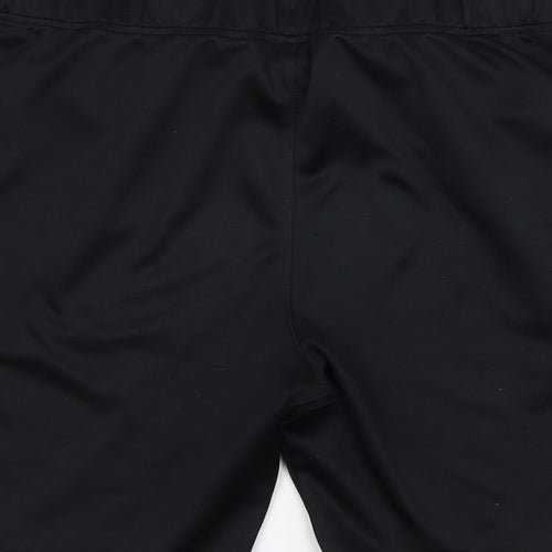 Dunnes Stores Mens Black  Polyester Sweat Shorts Size 28 in L7 in Regular