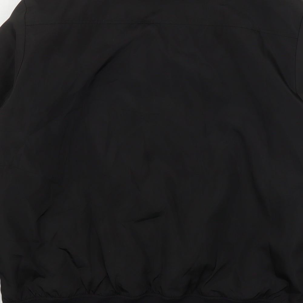 Primark Mens Black   Bomber Jacket Jacket Size L