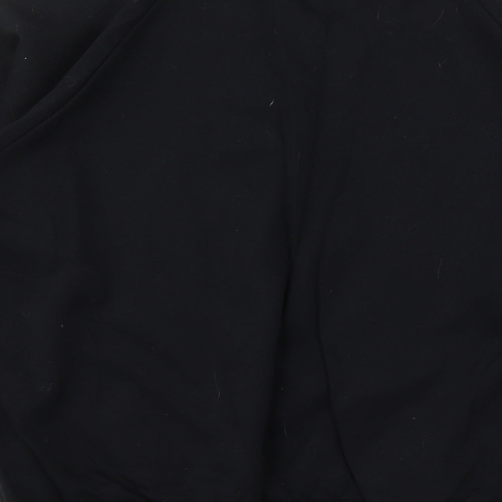 D.N.S Womens Black Floral Polyester Pullover Sweatshirt Size L   - Canada