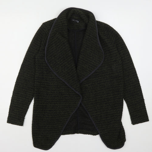 New Look Womens Green V-Neck  Polyester Cardigan Jumper Size 10