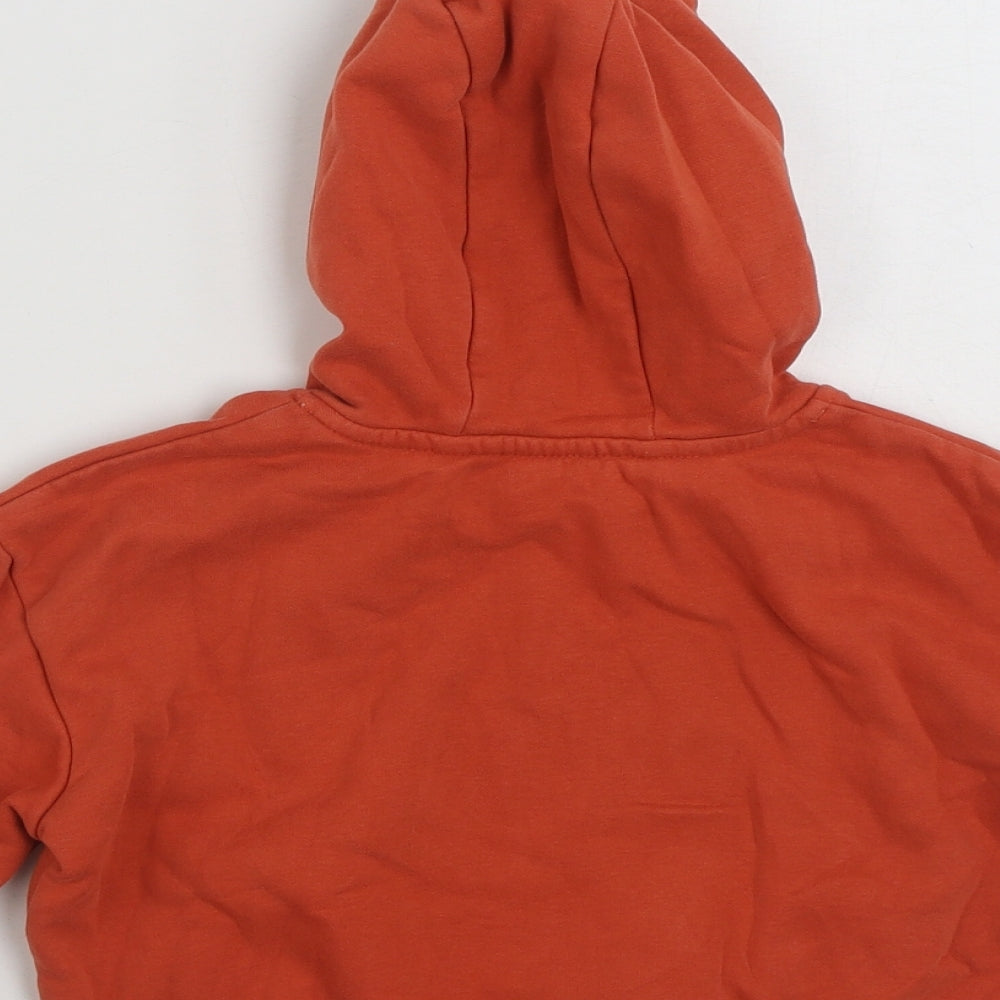 George Girls Brown  Cotton Pullover Hoodie Size 2-3 Years  Pullover - Merry Crew
