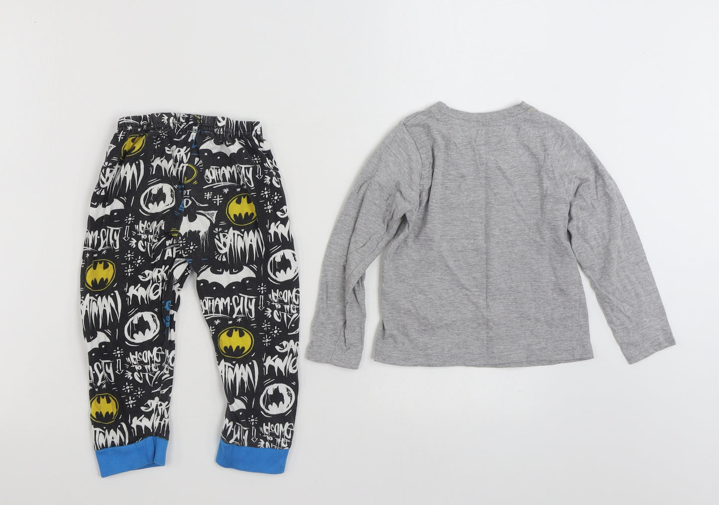 TJM Ltd Boys Multicoloured Solid Cotton  Pyjama Set Size 2-3 Years  Pullover - Batman