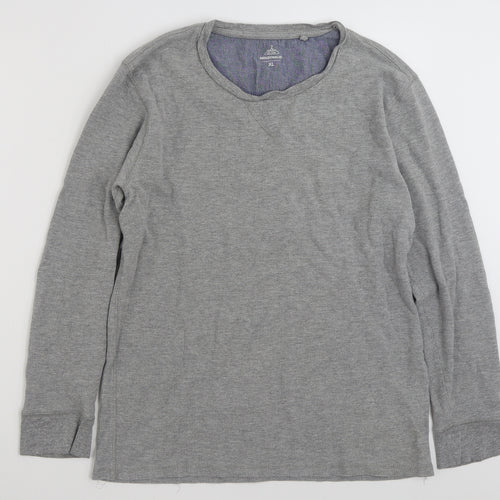 Industrialize  Mens Grey  Cotton Pullover Sweatshirt Size XL