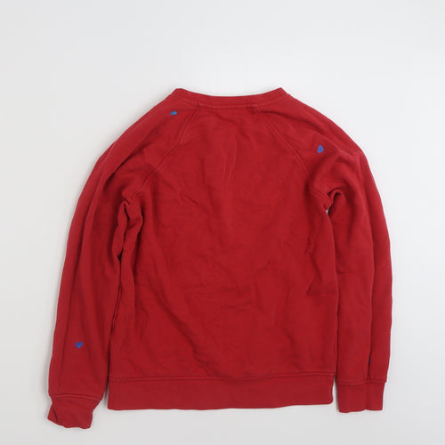 NEXT Womens Red  100% Cotton Pullover Sweatshirt Size XS  Pullover - Michigan