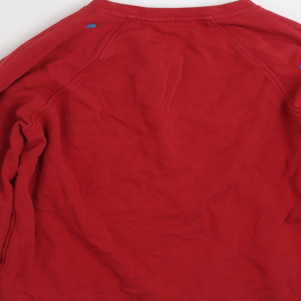 NEXT Womens Red  100% Cotton Pullover Sweatshirt Size XS  Pullover - Michigan