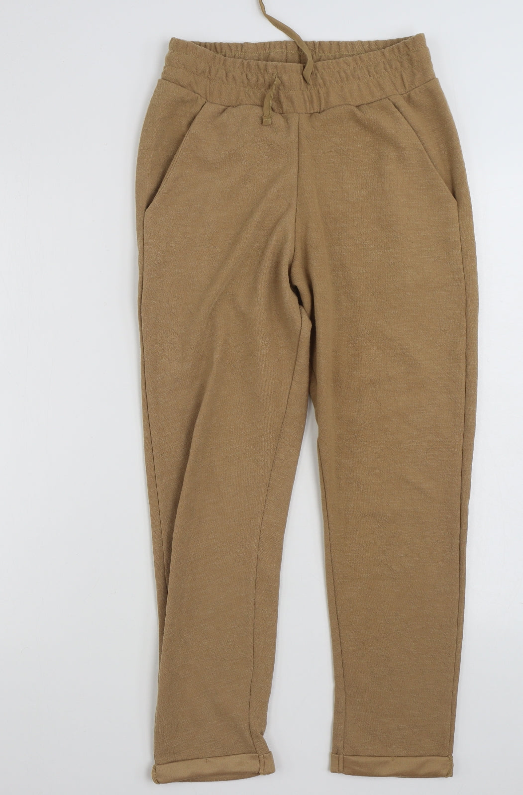 Very Womens Brown  Polyester Jogger Leggings Size 6 L24 in