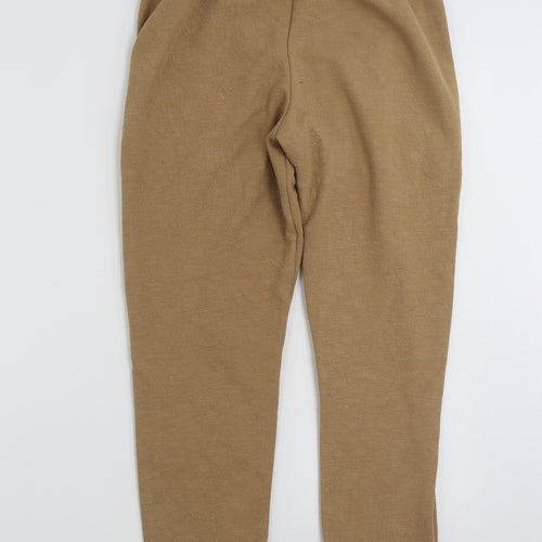 Very Womens Brown  Polyester Jogger Leggings Size 6 L24 in