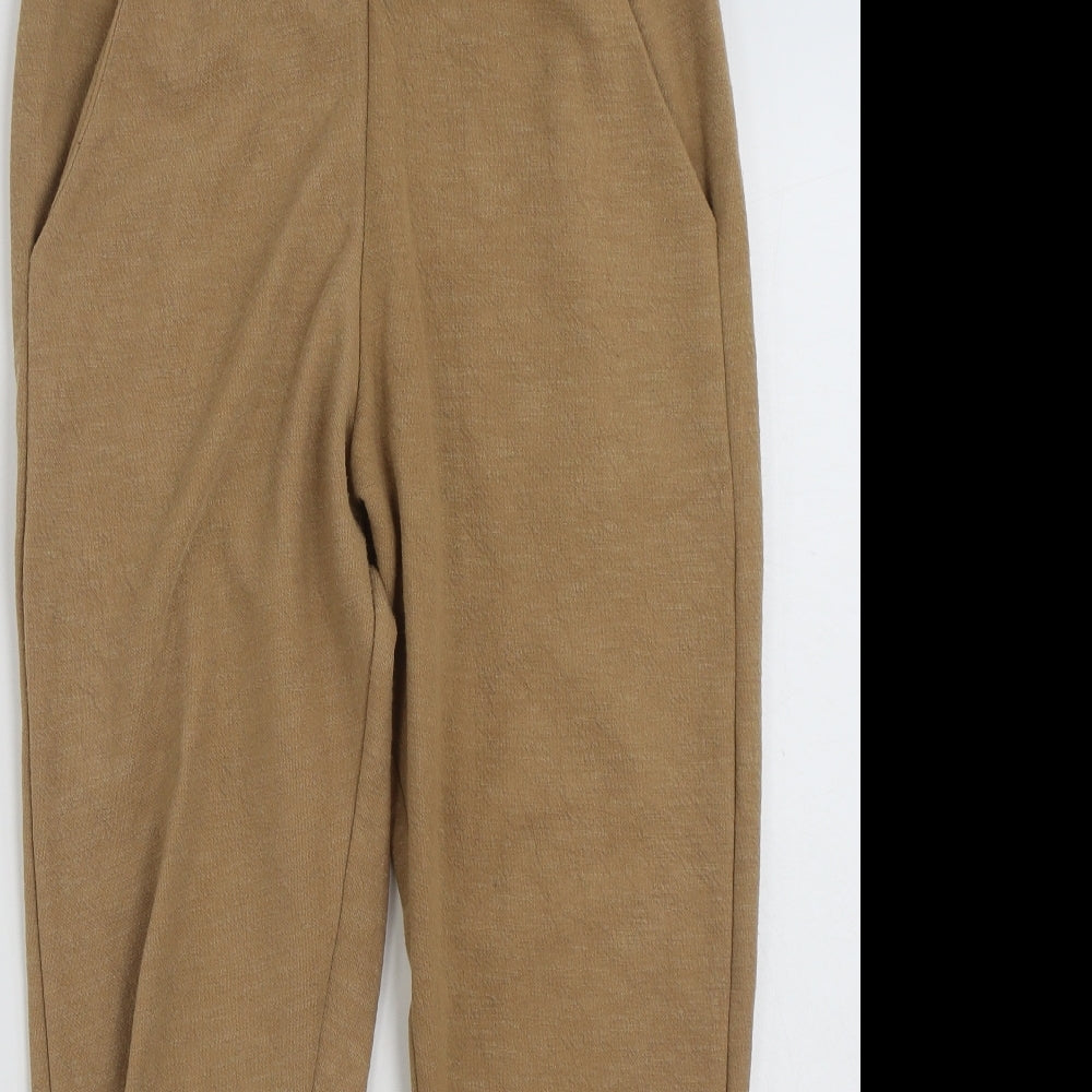 Very Womens Brown  Polyester Jogger Leggings Size 6 L24 in
