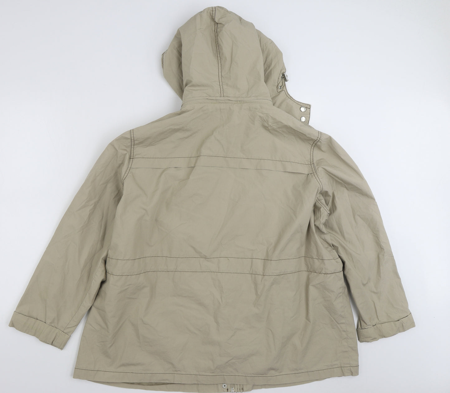 Bonmarché Womens Beige   Jacket  Size XL  Zip