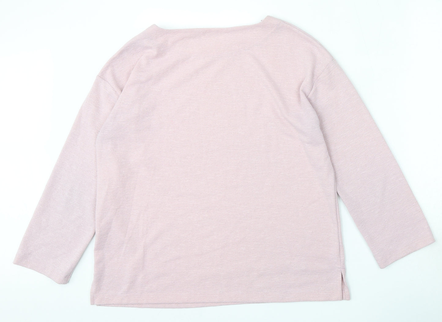 Dunnes Stores Womens Pink  Polyester Pullover Sweatshirt Size M