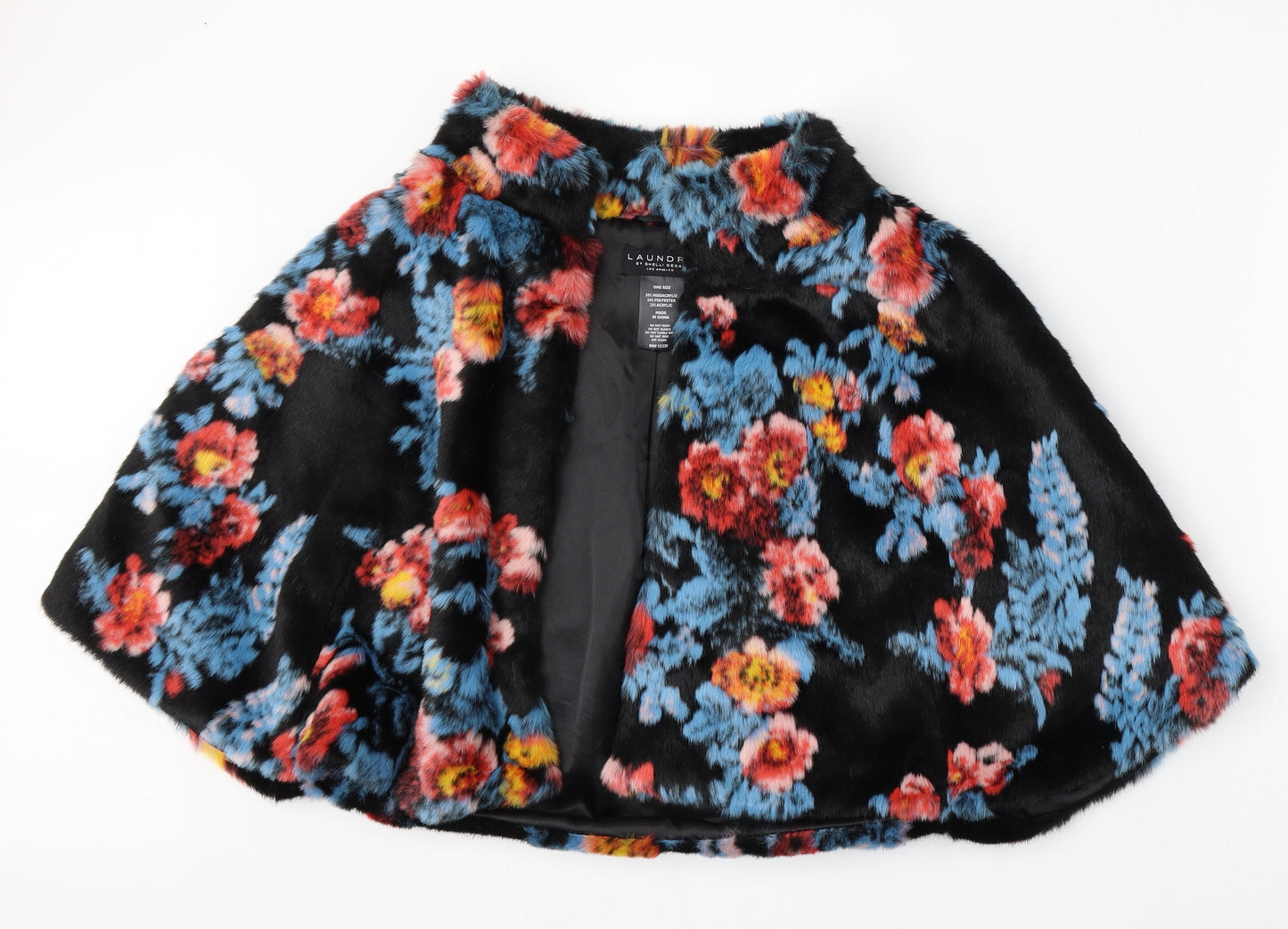 Laundry by Shelli Segal Womens Multicoloured Floral  Jacket  One Size