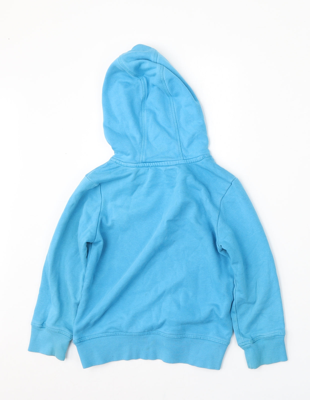George Boys Blue  Cotton Pullover Hoodie Size 5-6 Years