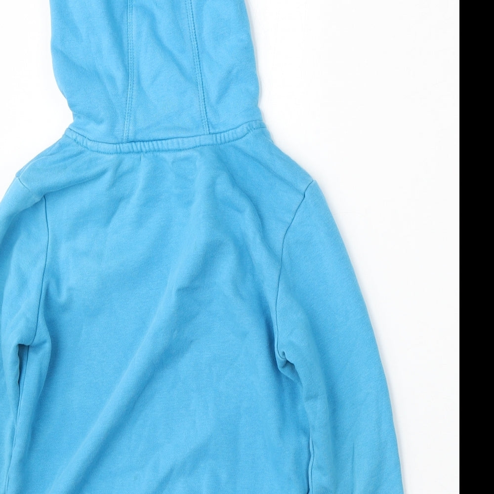 George Boys Blue  Cotton Pullover Hoodie Size 5-6 Years