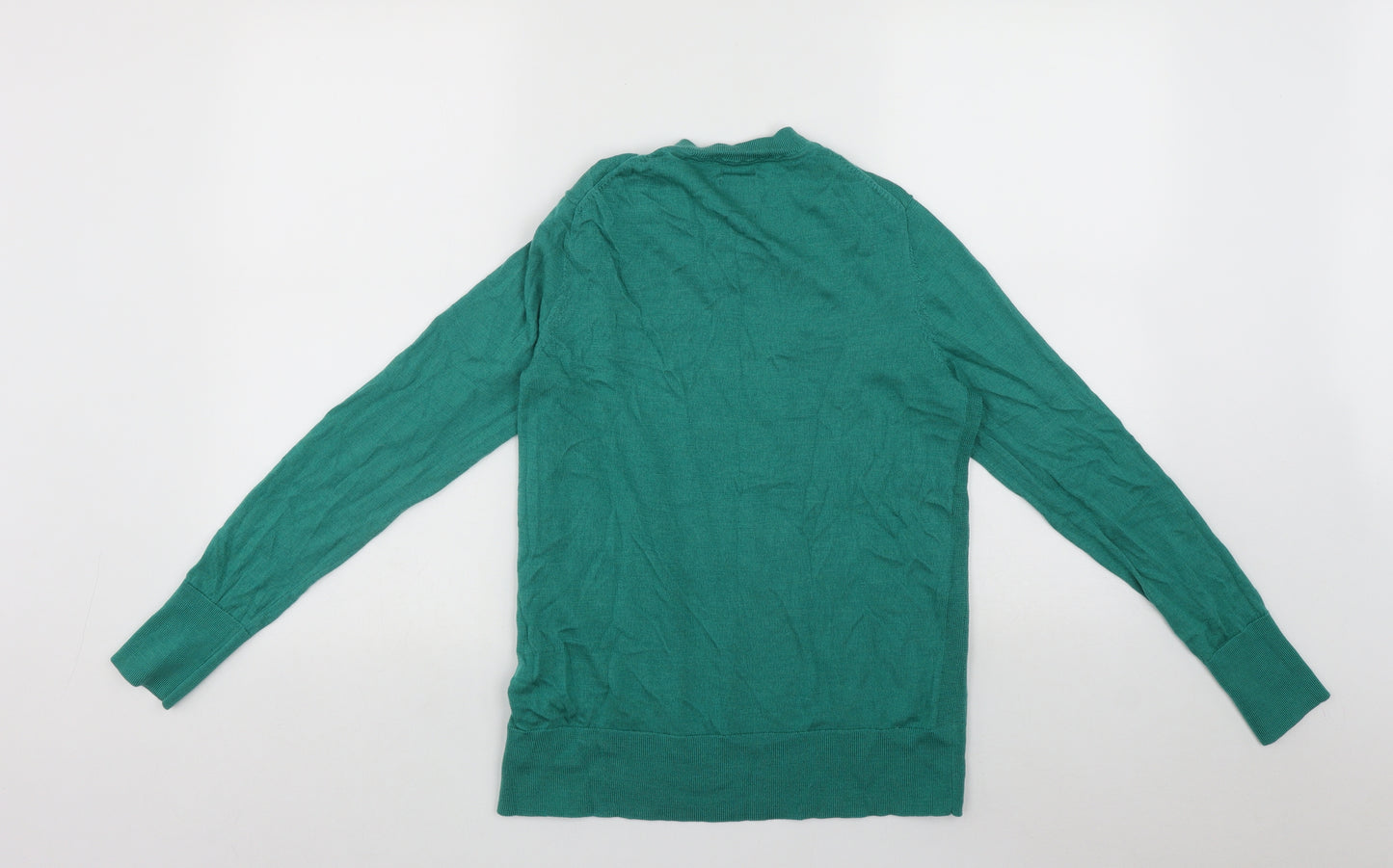 Gap Womens Green Round Neck  Wool Pullover Jumper Size M