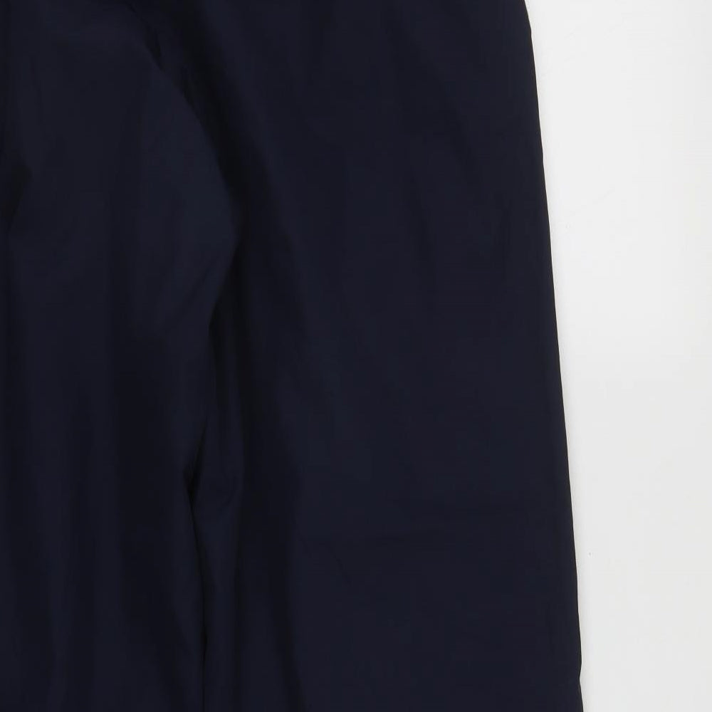 Umbro Mens Blue  Polyester Jogger Trousers Size L L30 in Regular Drawstring