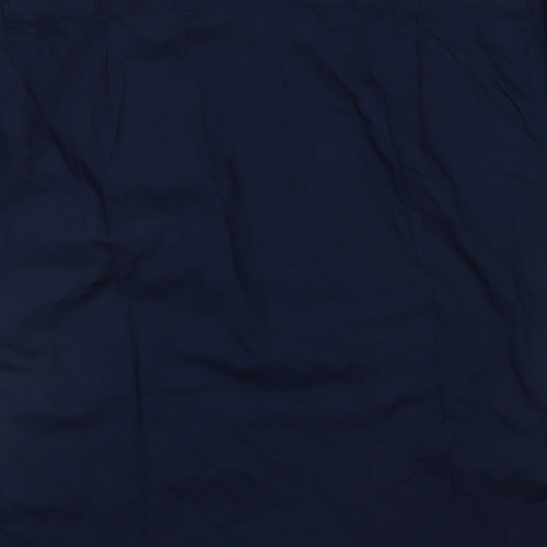 Williams&Brown Mens Black  Polyester  Button-Up Size 17 Collared Button