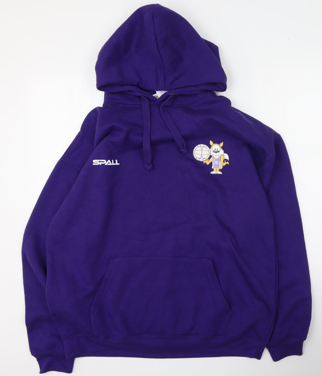 Cottonridge Womens Purple  Cotton Pullover Hoodie Size 2XL