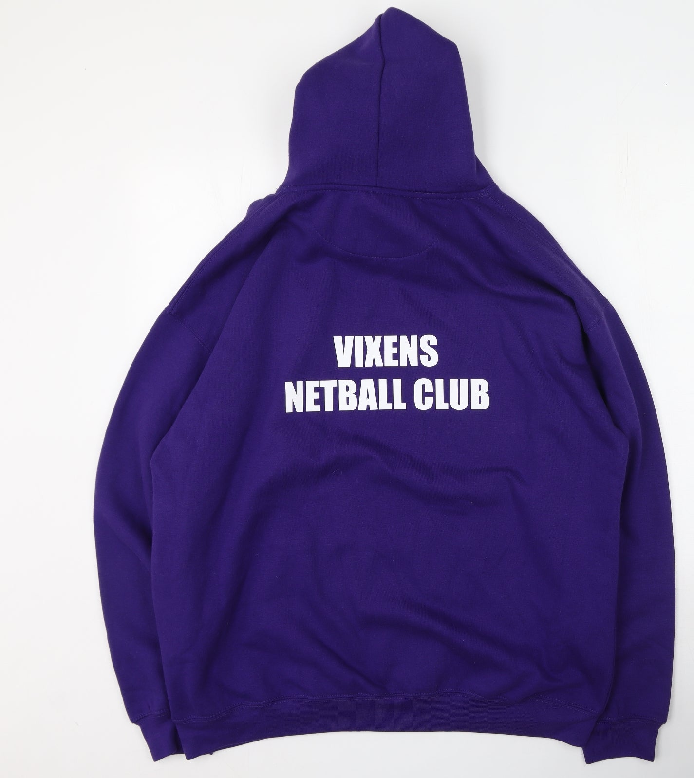 Cottonridge Womens Purple  Cotton Pullover Hoodie Size 2XL