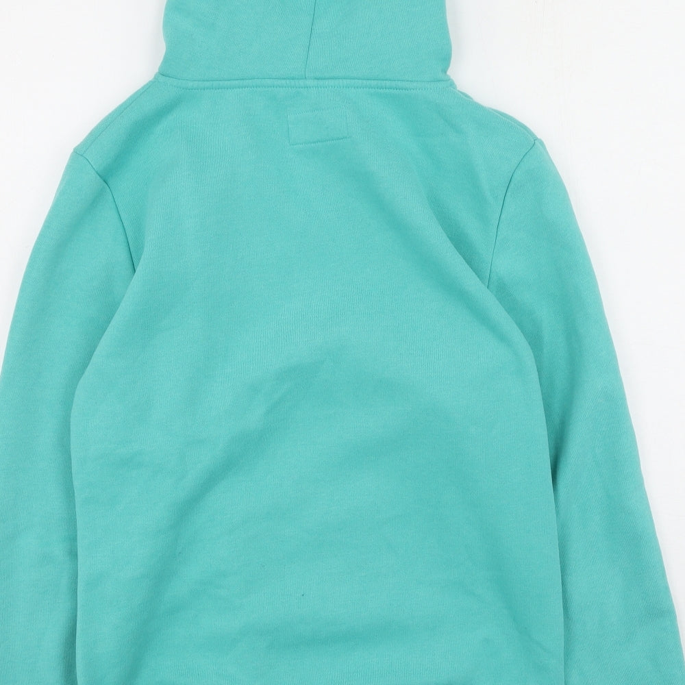 Primark Womens Green  Polyester Pullover Hoodie Size 14
