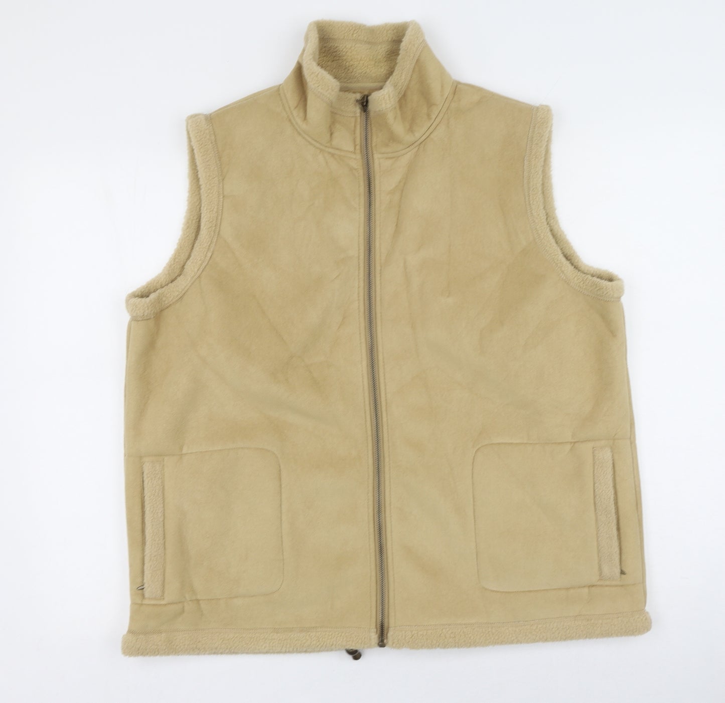 equorian Womens Brown   Gilet Coat Size L