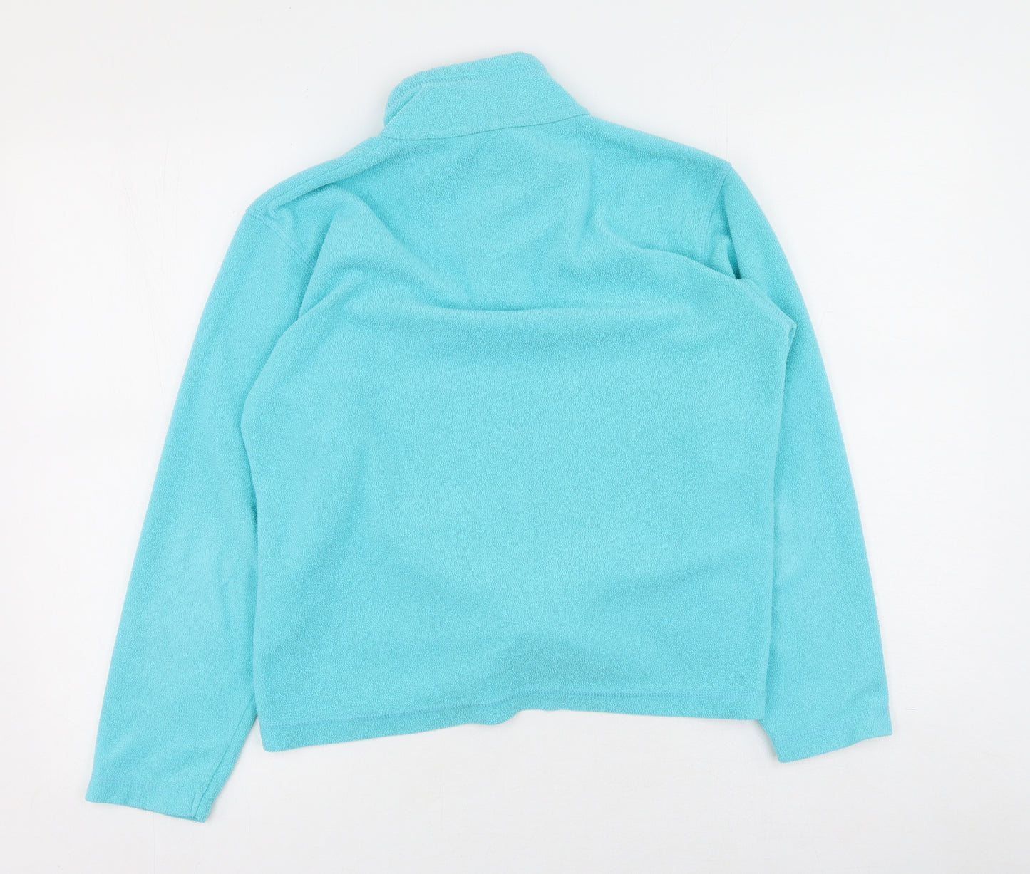 Regatta Womens Blue High Neck  Polyester Pullover Jumper Size 10